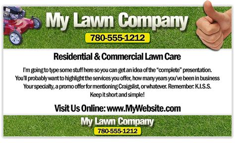 30 Free Lawn Care Flyer Templates Lawn Mower Flyers Templatelab