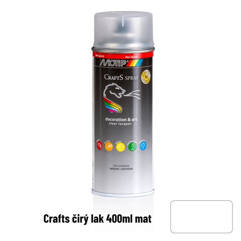 Motip Lak ve spreji Crafts bezbarvý matný 400 ml koupit v OBI