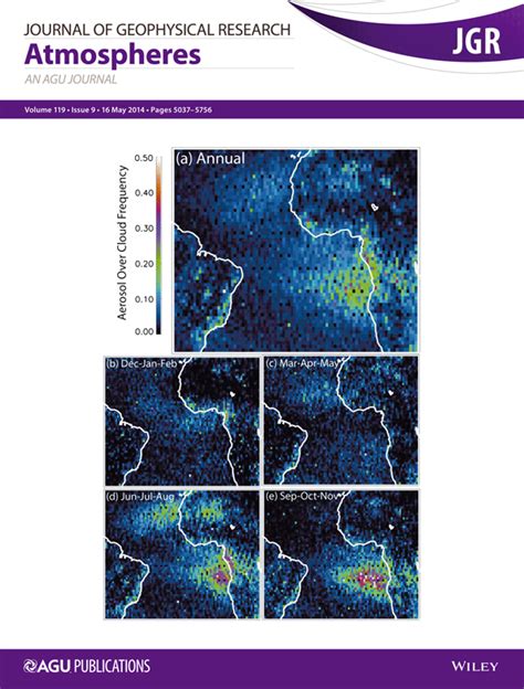 Journal Of Geophysical Research Atmospheres Vol 119 No 9