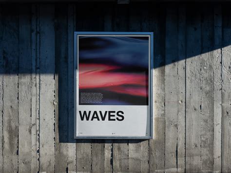 Waves Poster by Lucas Aranha on Dribbble