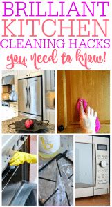 Brilliant Kitchen Cleaning Hacks You Need To Know Frugally Blonde