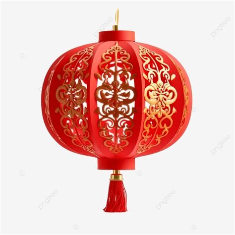 Chinese New Year Lantern White Background D Clipart Chinese New