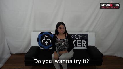 Curvy Latina Masturbates In Casting Video