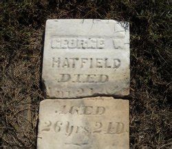 George Washington Hatfield 1840 1866 Memorial Find A Grave