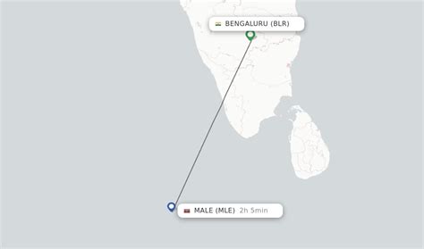 Direct Non Stop Flights From Bengaluru To Male Schedules