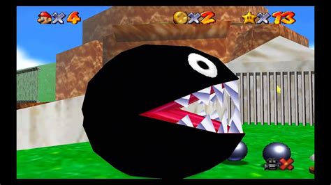 Super Mario 64 Bob Omb Battlefield Mission 6 Behind Chain Chomps Gate Youtube