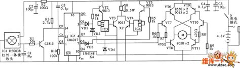 Infrared Remote Control Toy Car Circuit - Other_circuit - Control ...