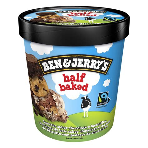 Sorvete Ben And Jerry S Half Baked 458ml Supermercado Savegnago