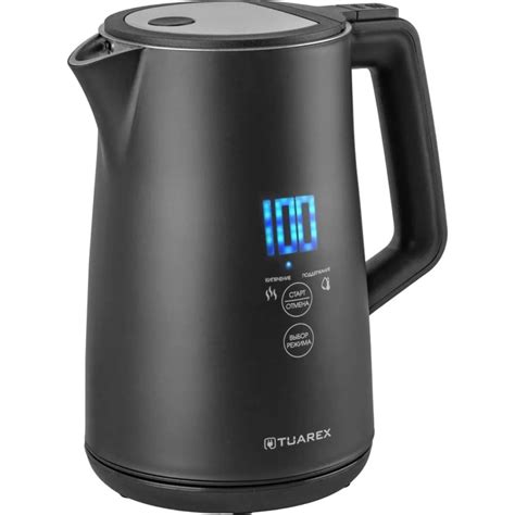 Электрический чайник Tuarex TK-8005, черный, 2200 Вт, емкость 1.7 ...