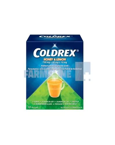 Coldrex Miere Si Lamaie 10 Plicuri La Pret Mic Pfarma Ro