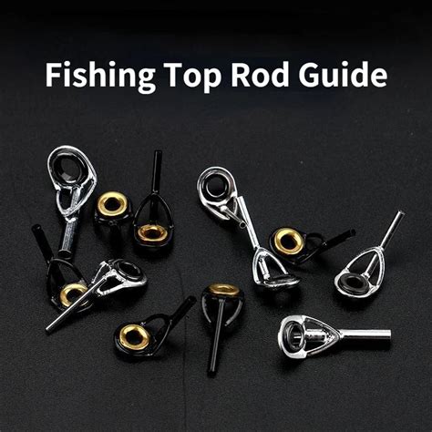 Fishing Top Rod Guide Ring Line Tip 0 9mm 1 6mm Stainless Steel Diy Eye