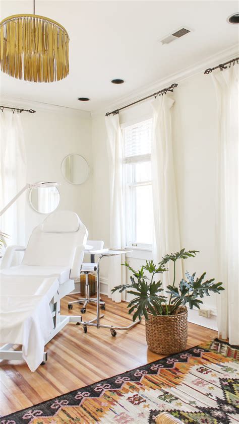 Esthetician Treatment Room Decor Client Reveal