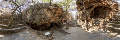 The exit of Sterkfontein Caves, Johannesburg, South Africa 360 Panorama ...