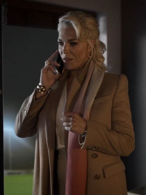 Hannah Waddingham Ted Lasso S03 Brown Long Coat