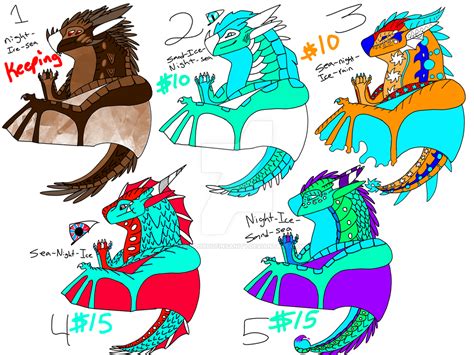 Wof Adoptables 10 15 By Pyro Lordofinsanity On Deviantart