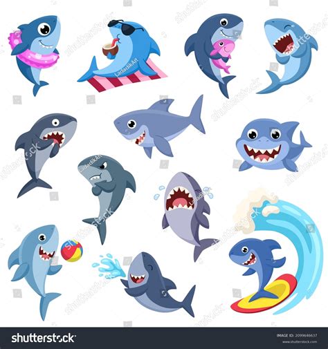 54,568 Cartoon Shark Images, Stock Photos & Vectors | Shutterstock