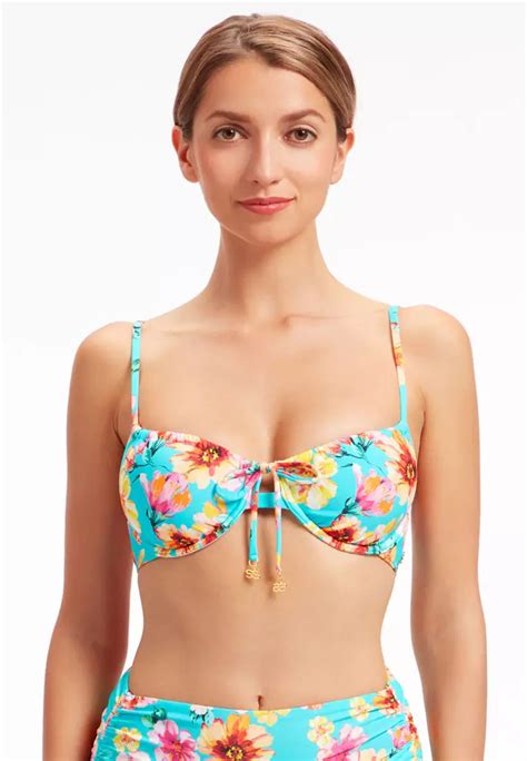 Buy Sunseeker Sunseeker Vibrant Vacation B C Cup Bikini Top 2024 Online