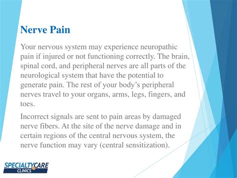 Ppt Nerve Pain Diagnosis And Management Powerpoint Presentation Free