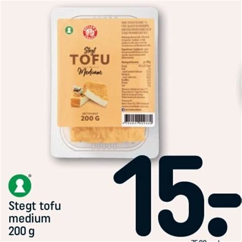 Stegt Tofu Medium 200 G Tilbud Hos Rema 1000