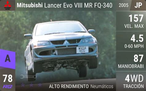 IGCD Net Mitsubishi Lancer Evolution VIII In Top Drives