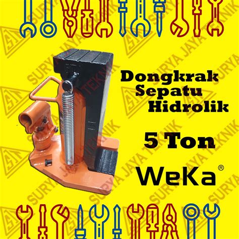 Jual Weka Dongkrak Sepatu Hidrolik Hydraulic Track Jack T Shopee