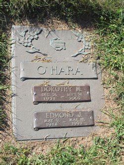 Edmond James O Hara Find A Grave Memorial