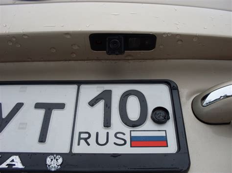 Камера заднего вида — Hyundai Santa Fe (2G), 2,2 л, 2007 года ...