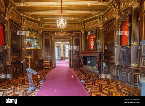 Dining Room at Schwerin Castle Interior - Schwerin, Germany Stock Photo ...