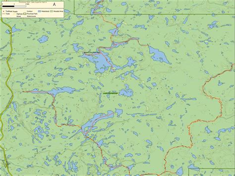 Ontario Provincial Park: Lake Superior Part 6 Map by Xavier Maps | Avenza Maps