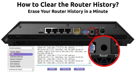 How To Clear The Router History Erase Your Router History In A Minute