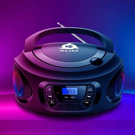 Klim Cd Boombox Przeno Ny Odtwarzacz Cd Usb Audio