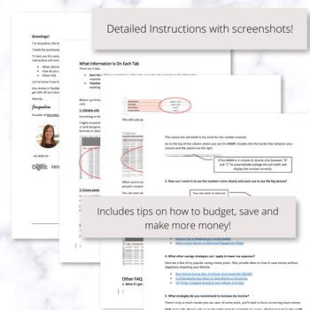 Wedding Timeline Excel Spreadsheet by Mom Money Map | TPT