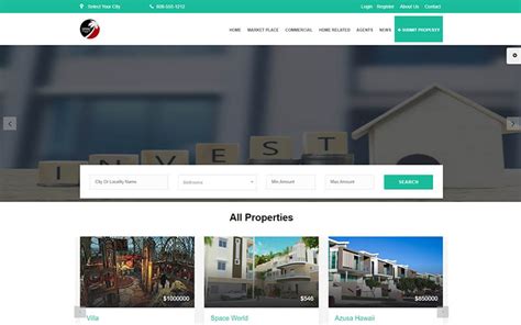 Responsive Realestate Script Php Scripts Mall