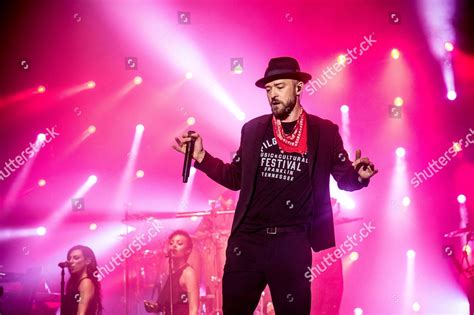 Justin Timberlake Performs Pilgrimage Music Cultural Editorial Stock