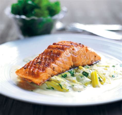 Zalm Met Prei Stoer Slank