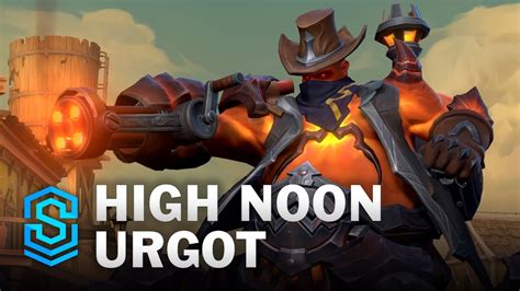 High Noon Urgot Wild Rift Skin Spotlight YouTube