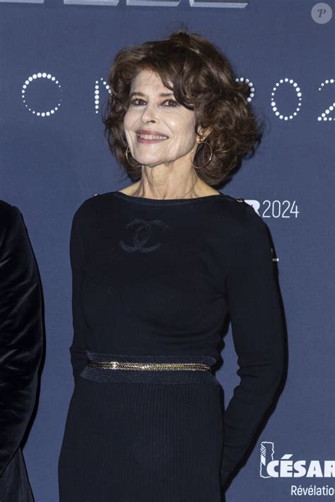 Photo Fanny Ardant au photocall du dîner César Révélations 2024 à L