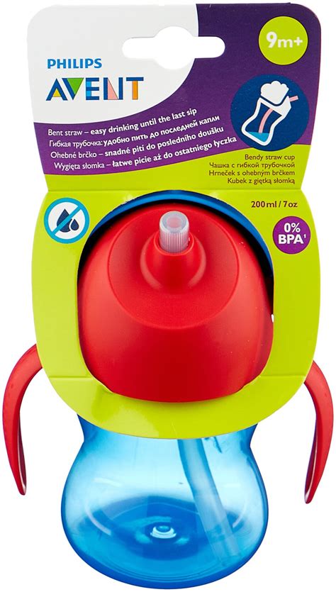 Поильник с трубочкой Philips AVENT SCF796/01, 200 мл — купить по ...
