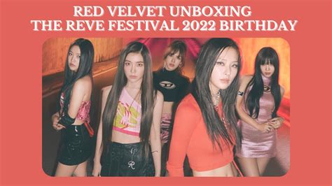 Red Velvet The Reve Festival Birthday Unboxing Photobook Digi