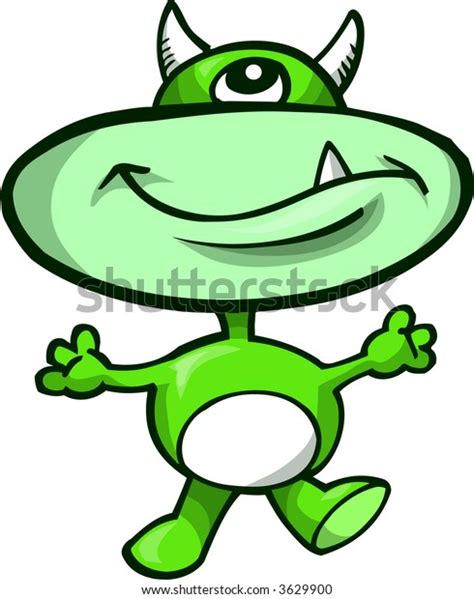 Little Cyclops Vector Illustration Stock Vector Royalty Free 3629900