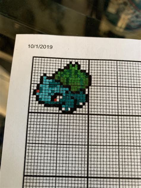 Bulbasaur Pixel Art Easy Join facebook to connect with bulbasaur pixel ...