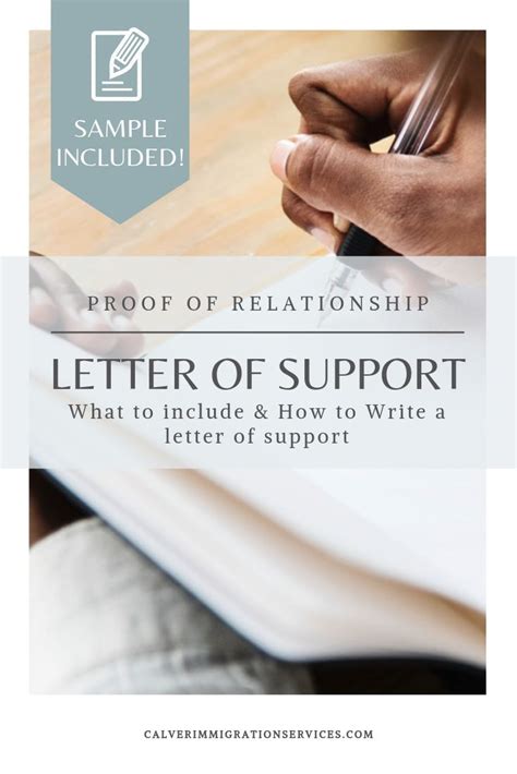 Proof Of Relationship Letter Sample Included