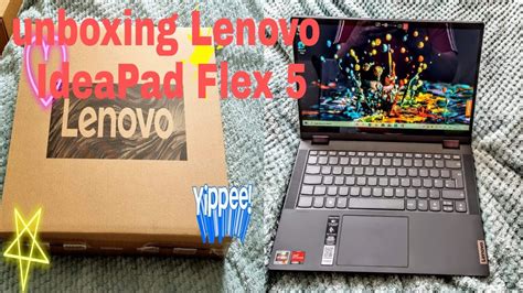 Unboxing Lenovo Laptop Ideapad Flex Youtube