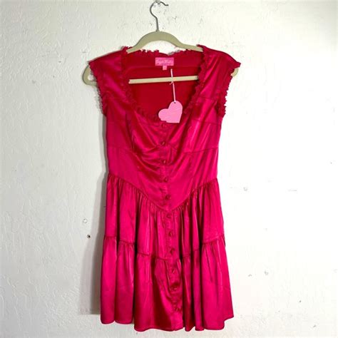 Dolls Kill Dresses Nwt Dolls Kill Sugar Thrillz Hot Pink Dress Size Xs Poshmark