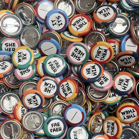 Pronoun Pins – My Group Project