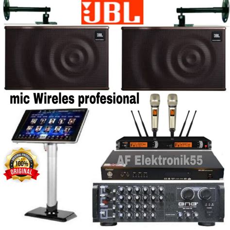 Jual Paket Sound System Karaoke Set Jbl Speaker Rm Ampli Bmb