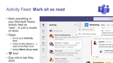 Microsoft Teams Activity Feed Mark All As Read Super Simple 365