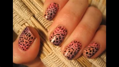 Panterka Na Kolorowo Tutorial Wzorek Na Paznokcie Leopard Print