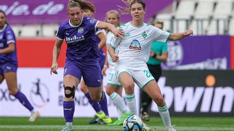 Werder Bremen 11 Gegen Sgs Essen Frauen Bekommen Spät Ausgleich