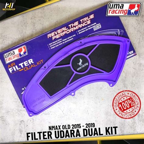 Promo Air Filter Udara Dual Kit Uma Racing Nmax Original Motoshop